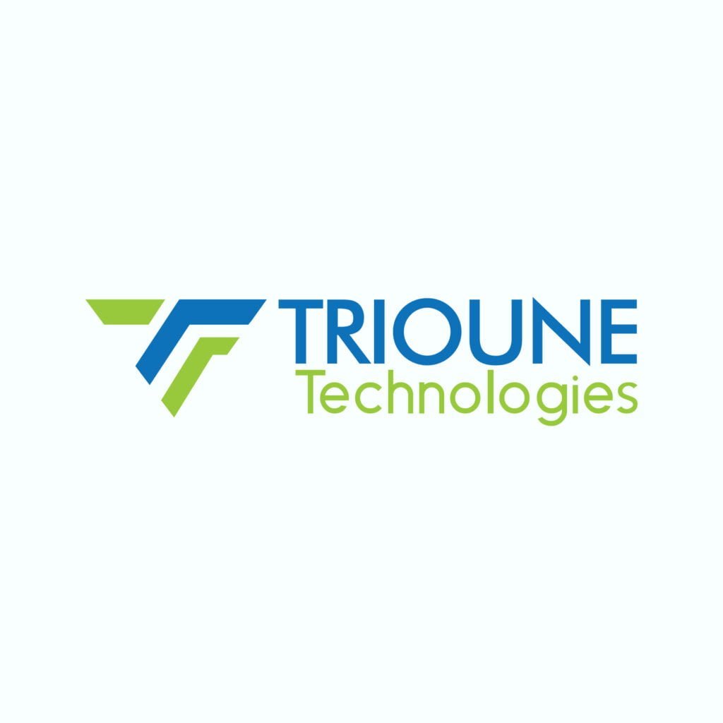 Modern and sleek tech company logo designs featuring circuits, data connections, or abstract tech symbols
